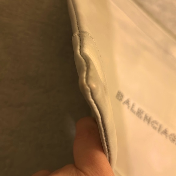 Balenciaga Grey Leather Clutch - Picture 6 of 8